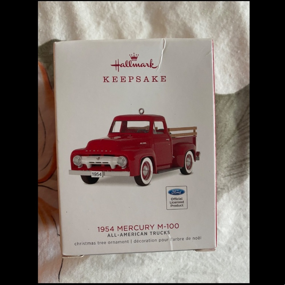 1954 Mercury M-100 Hallmark Keepsake Ornament!